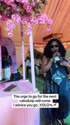 The urge to go for the next cake&sip will come I advice you go ,YOLO🤏🏾📌 #cakeandsipwithcellista #ondocityevent #cakes #viralvideo #