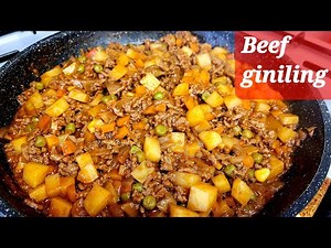 Beef Giniling Recipe/Filipino Picadillo