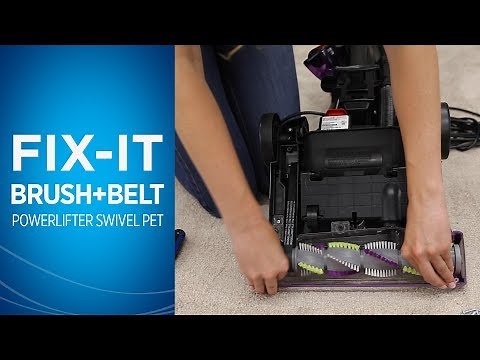 How to Fix the Brush Roll and Belt on Your BISSELL® Powerlifter™ Swivel Pet Vacuum Cleaner