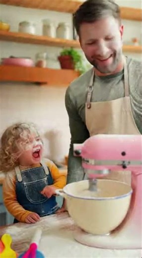 Flour Explosion: Kid vs. Cake Batter Chaos!