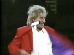 Jacket off, rock on. 😎 | Rod Stewart
