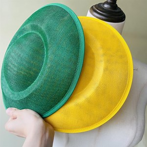 Round Shaped Button Fascinator Sinamay Hat Base Top Hat for Millinery & Hat Making Derby 9.84" Diameter - Etsy