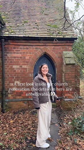 Sharing a little inside tour of the church today and I’m honestly so excited. The character and quirky details are everything… from the old vents to the parquet flooring to the stained glass windows that catch the light so beautifully✨ the space is just incredible 🤩 We’re slowly starting to picture what this space could become, and I can’t wait to bring you along as it all unfolds. Would you like a tour of the outside next? 👀 #renovationproject | Bydesignermum