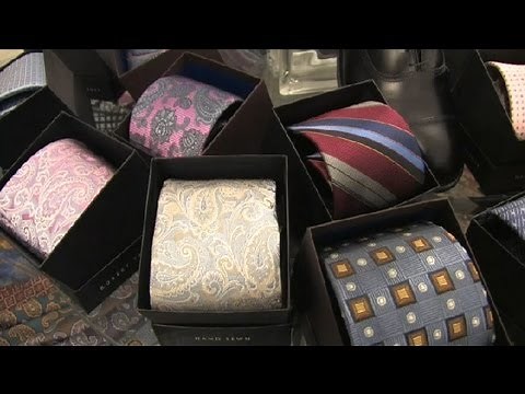 How to Store a Necktie : Neckties