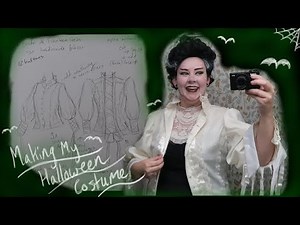 Making a Bride of Frankenstein Costume for Halloween