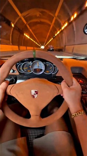 Carrera GT tunnel POV | pure V10 Scream