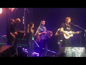 Ed Sheeran Nancy Mulligan Live in Ireland ft beoga (Dublin night 1)