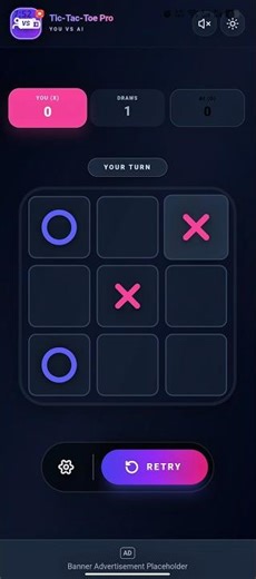 Tic Tac Toe Android Game Source Code | AI Game For Sale.