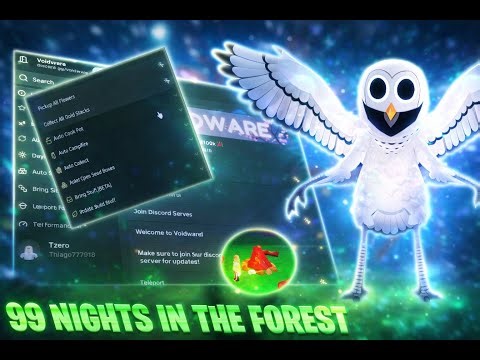SCRIPT 99 NIGHTS IN THE FOREST AUTO FARM – BRING FOOD, BRING LOGS, BRING ITEMS & MORE!! 🔥🚀
