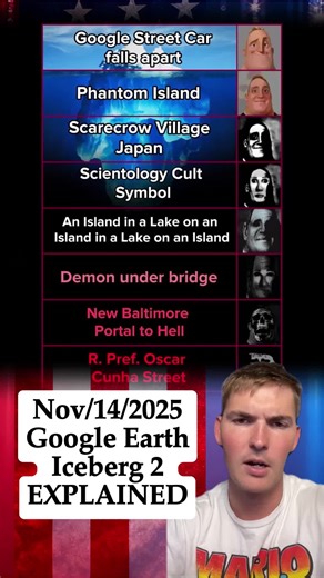 Google Earth Iceberg 2 EXPLAINED: Unbelievable Map Anomalies You Never Knew Existed #googleearth #maps #weirdmaps #viral #trending #fyp #foryou