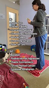 14 reactions | We’re sharing our Cat Behavior and Enrichment INs and...