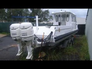 34' Aluminum Chambered Boat on GovLiquidation.com