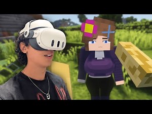 Probé MINECRAFT en VR 😳 (acaba mal)