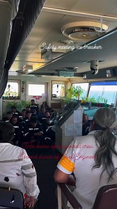 11K views · 233 reactions | "Wholesome foursome ⚓" Familiarization.. safety meeting.. emergency drill.. dance breaker..welcoming new joined crew.. #everyoneシ゚ #highlightseveryonefollowers2025 #reelsviralシfb #friendsfollowersViewers #reelsfypシ #entertainmentreels #trendingreelsvideo #MarineLife #SEAMAN #dancereels #dancechallenge | El Capitán Sinbad Bagos | Facebook