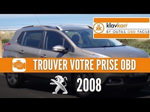 OBD2 port Peugeot 2008 I (2013 / 2016) : Where is my to OBD socket ?