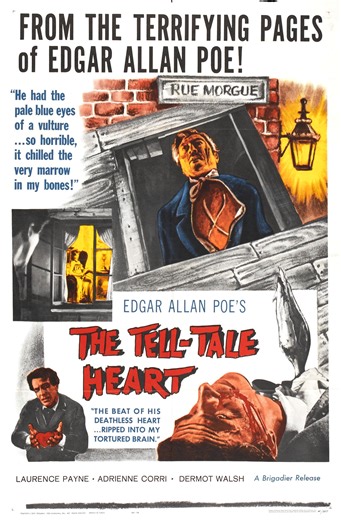 THE TELL-TALE HEART Sleazy '60s version - free on YouTube - MOVIES & MANIA