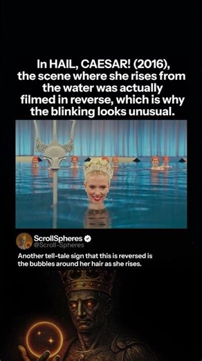 Reversed Filming in Hail, Caesar! (2016)