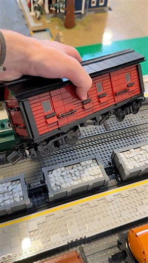 LEGO Trains come in all shapes and sizes... #lego #afol #legocollection