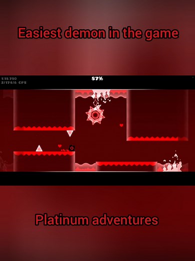 Exploring Demon Levels in Geometry Dash