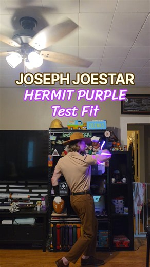 Hermit Purple IRL #jjba #cosplay