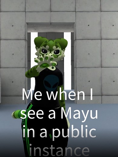 Encountering Mayu the Cat in VRChat: A Fun Experience