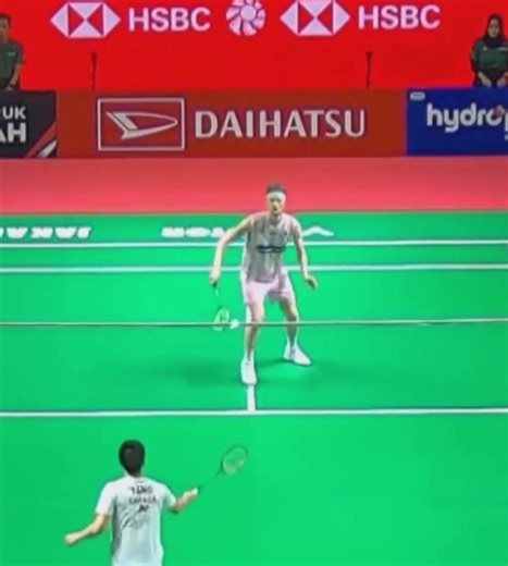 Superb Smash And Net Brian Yang vs Anders Antonsen #badminton#sports #shorts #badmintontournament