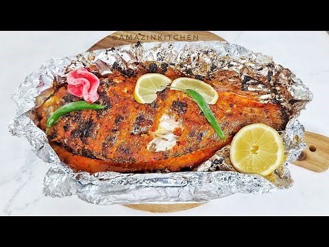 Grilled Sea Bream || Start Grilling Your Fish This Way || Amazin Kitchen