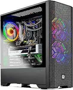 Amazon.com: Skytech Gaming Blaze 3.0 PC Desktop - AMD Ryzen 7 5800X 8-core 3.8GHz, RTX 3070 8GB GDDR6, 16GB DDR4 3200MHz, 1TB Gen4 NVMe SSD, 240mm AIO, 750W Gold PSU, Windows 11 Home 64-bit, AC WiFi, Black : Electronics