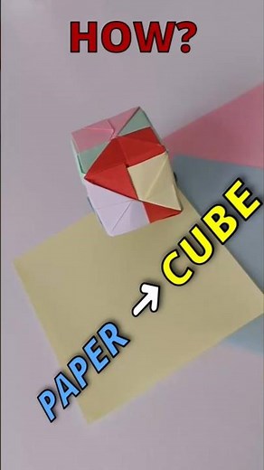 How to Make an Anti-Stress Paper Square ✨