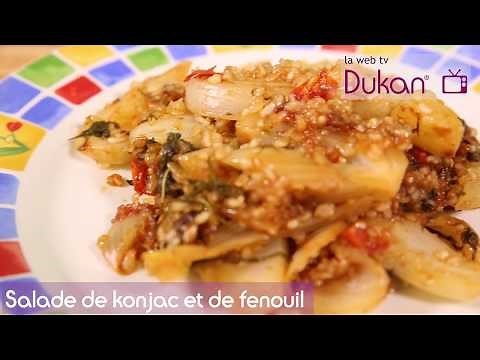 Salade de Konjac et de Fenouil (Recette Dukan)