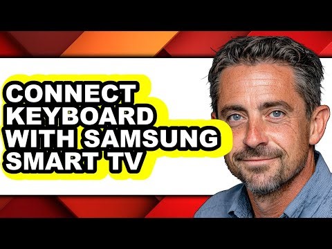 How to Connect Keyboard with Samsung Smart Tv (easy Method)