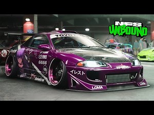 Need for Speed Unbound - Mitsubishi Eclipse GSX Customization | Max Build