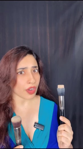 Preeti Nanda Tmv on Instagram: "Do you know the difference between kabuki and stippling brush??? Stippling brush is used to achieve an air brush finish whereas kabuki brush is use to achieve full coverage. #muadelhi #explorepage #viralreel #makeuptutorial #makeuptips #trendingreels #fyp #makeupcourse #makeupacademy #bridalmakeup #viralmakeup #makeupinspiration"