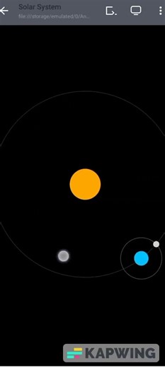 Solar system 🌍I HTML program |learn basic program with python Pathshala ||