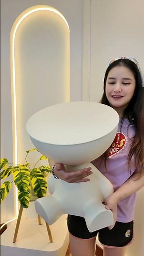 New cream colored bear coffee table, bedside table for living room and bedroom with storage space