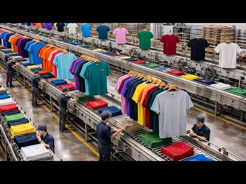 Inside the Textile Factory|| How Your Clothes Are REALLY Made 🧵|| Manufacture mystery