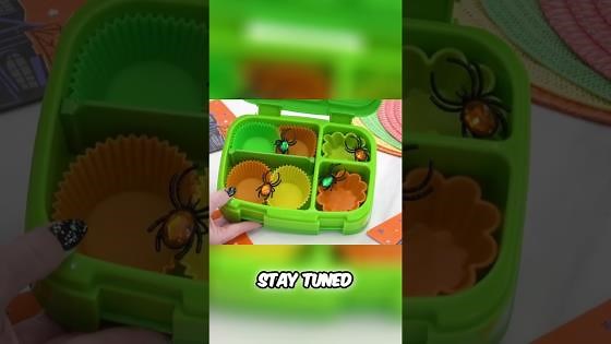 I made spooky Halloween lunches! 🎃