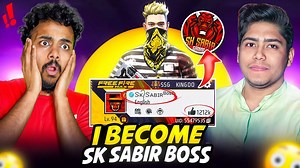 I Become Sk Sabir Boss For 1 Day Prank On Youtubers 🤯 - Garena Free Fire Max | Assassin Gaming