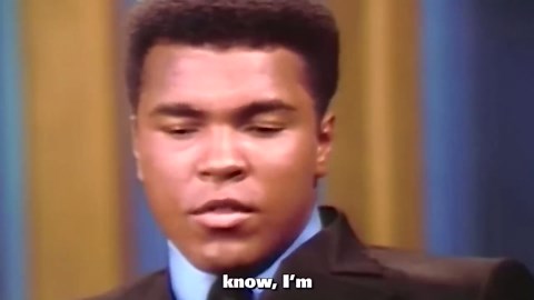 Muhammed Ali Was Banned From Boxing For Refusing To Fight In The War