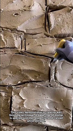 Creating a Faux Stone Wall with Plaster