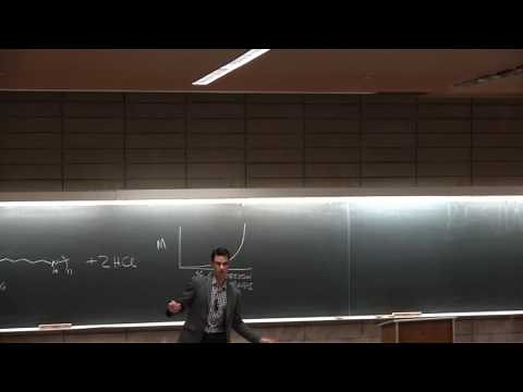 Ep4 Step-growth polymerization, Carothers equation, molecular weight - UCSD NANO 134 Darren Lipomi
