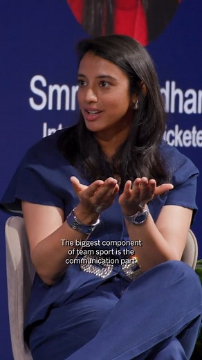 American Express on Instagram: "#ad International Cricketer Smriti Mandhana captivated the audience with her insights on resilient leadership at last week’s American Express Leadership Academy held in Sydney, Australia in partnership with @commonpurpose. We asked Smriti to share some of the invaluable leadership lessons she has garnered throughout her decorated career."