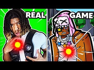 The Strongest Battlegrounds But I Can FEEL PAIN IRL For 24 HOURS.. (Haptic Suit)