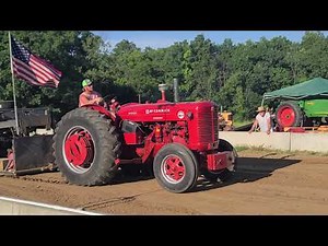 international super WD 9 tractor pull