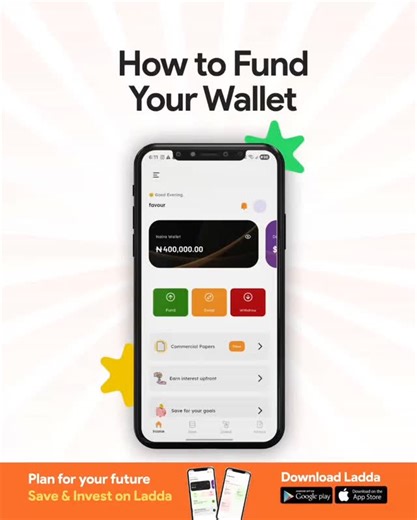 Ladda Invest on Instagram: "Step by Step proces on how to fund your wallet on Ladda Ladda is a savings and investment app where you can save, invest and grow your money with ease. On Ladda you can also earn up to 20% interest per annum on your savings! Download Ladda today to get started! #saveandinvest #financialfreedom #realestate #investsmart #getladda"