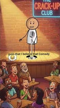 Stickman about Netflix Comedy Club Animation