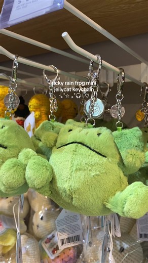 Cute Frog Keychain Collection: Ricky Rain Frog