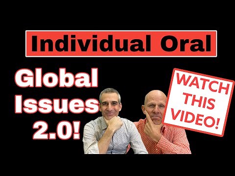 IB English - IO - Refining the Global Issue 2.0