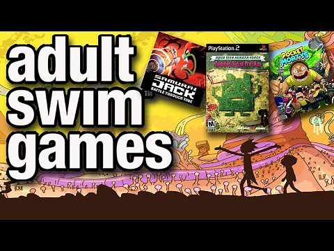 Adult Swim Makes Games?! - All [AS] Video Games