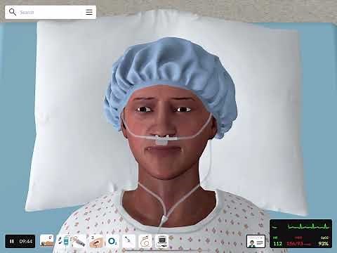 Nursing school VSim Doris Bowman hysterectomy 100%